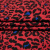 Изображение Трикотаж вискоза, леопард, красный, дизайн MAX MARA