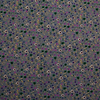 Изображение Штапель вискоза, мелкие цветочки, в двух цветах