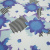 Изображение Трикотаж футер, хлопок с вискозой, цветы и шахматы
