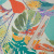 Изображение Плательная ткань вискоза с люрексом, цветы монстера
