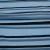 Изображение Трикотаж вязаный, хлопок с вискозой и шерстью, голубой с черной полоской