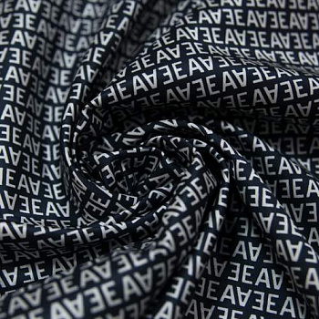 Изображение Подкладочная ткань черная, дизайн EA