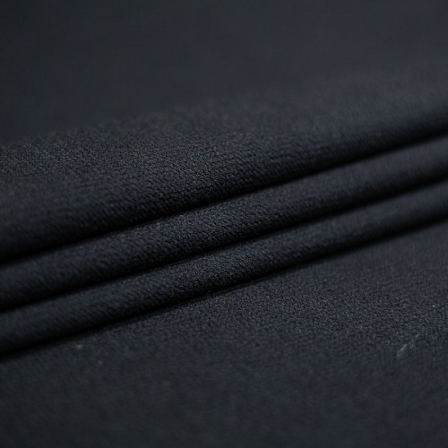 Изображение Шерсть марлевка, черный, дизайн MAX MARA