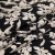 Изображение Плательная вискоза стрейч, RATTI, цветы на черном