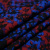 Изображение Плательная ткань, шелковая с вискозой, цветы