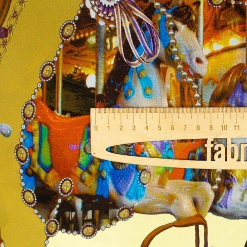 Изображение Шелк купон кони, 85 см, дизайн STELLA McCARTNEY