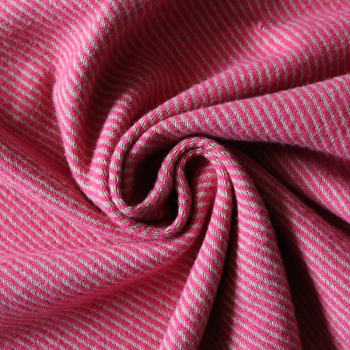 Изображение Пальтово-костюмная, диагональная полоса, розовый