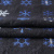 Изображение Пальтовая ткань с вышивкой, темно-синяя