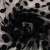 Изображение Сетка стрейч флок, крупный горох, черная