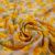 Изображение Шелк шифон натуральный, желтые розы
