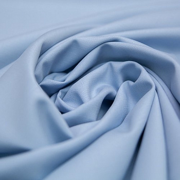 Изображение Костюмная ткань шелковая, небесный голубой