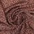 Изображение Плательная твил, бордовый, подковы