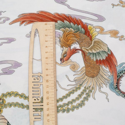 Изображение Плательная ткань Азия, дракон