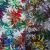 Изображение Плательная ткань вискоза, осенние листья рябины, два варианта