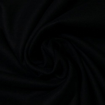 Изображение Пальтовая шерстяная ткань с кашемиром, черный