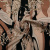 Изображение Шелк натуральный стрейч, венецианская симметричная абстракция