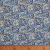Изображение Плательная ткань, вискоза, синие огурцы