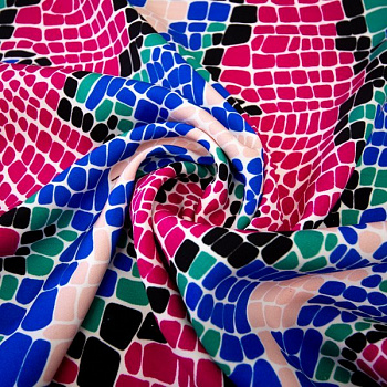 Изображение Хлопок разноцветные камешки, дизайн ROBERTO CAVALLI