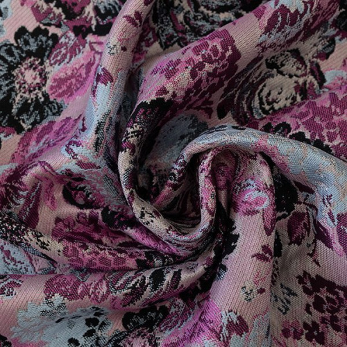 Изображение Жаккард розы, розовый, дизайн TOM FORD
