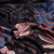 Изображение Шелк купон, крупные цветы, коричневый, серый