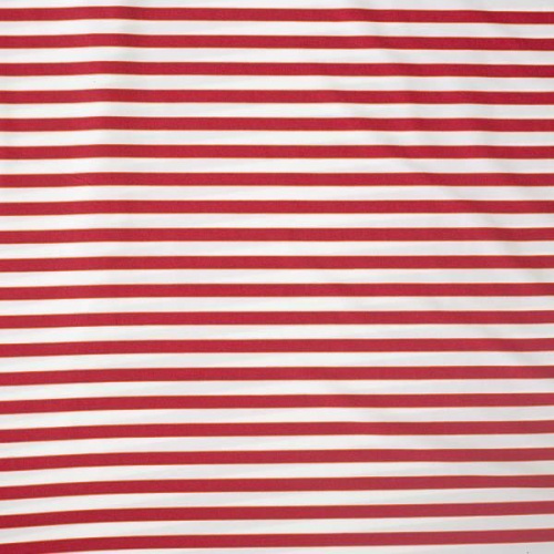 Изображение Плательная ткань полоса, красный, белый, дизайн MAX MARA
