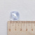 Изображение Пуговица 2 отверстия, закругленный квадрат, белый