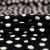 Изображение Плательная ткань в горошек, белый, черный