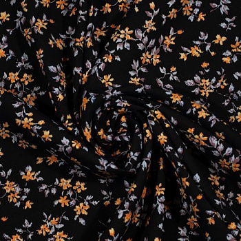 Изображение Штапель мелкие цветы, 2 цвета
