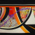 Изображение Шелк натуральный матовый стрейч с атласной изнанкой, абстракция