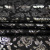 Изображение Костюмная шерстяная ткань с накатом, серебряные розы