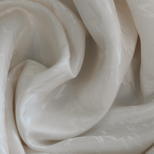 Изображение Подкладочная ткань топленное молоко, буква М, дизайн MAX MARA