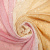 Изображение Натуральный шелк шифон, желто-розовый деграде