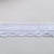 Изображение Кружево натуральное, краевое ажурное, белый