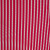 Изображение Шелк натуральный шифон купон, красно-белые полоски