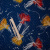 Изображение Плательная ткань, вискоза с люрексом, салюты, дизайн MAX MARA