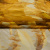 Изображение Шелк натуральный шифон, желтый, раковина устрицы, дизайн STELLA McCARTNEY