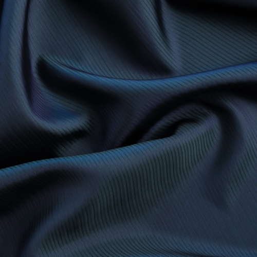 Изображение Подкладочная ткань темно-синяя, полоска