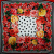 Изображение Шелк атласный, платки, розы, горох, полосы, дизайн D&G
