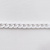 Изображение Цепь декоративная панцирного плетения, пластик, 16 мм, белый