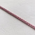 Изображение Цепь декоративная панцирного плетения, металл, 5 мм, розовый