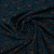 Изображение Шелк искусственный, турецкие огурцы, темно-бирюзовый
