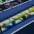 Изображение Плательная ткань стрейч с вискозой, цветы и полосы