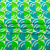 Изображение Крепдешин геометрия, зеленый