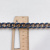 Изображение Цепь декоративная панцирного плетения, пластик, 16 мм, золото, синий