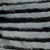 Изображение Мех искусственный в черную коротковорсовую и светло-серую средневорсовую полоску