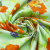 Изображение Хлопок, цветы на мятном, дизайн Pierre Cardin