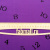 Изображение Шелк цифры, фиолетовый
