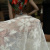 Изображение Кружево на сетке белое, хлопок с полиэстером, цветочная лиана