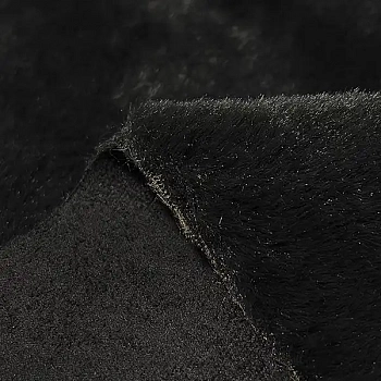 Изображение Дубленка искусственная, черная