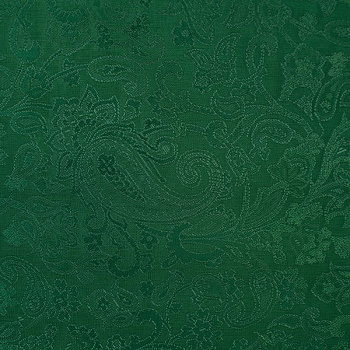 Изображение Подкладочная ткань, жаккард, огурцы, темно-зеленый